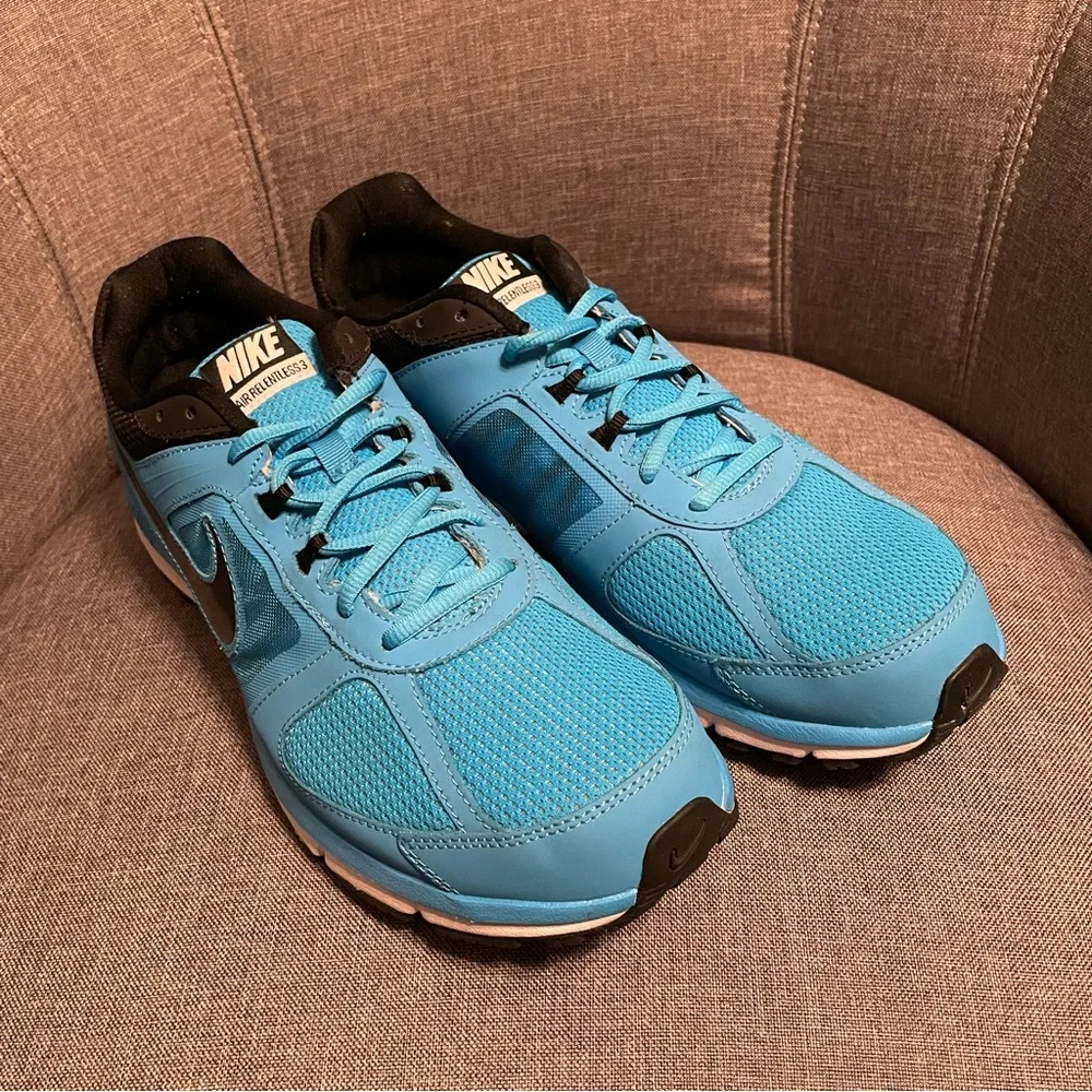 Nike Air Relentless 3 Men’s 11.5 Vivid Blue - Picture 2 of 5